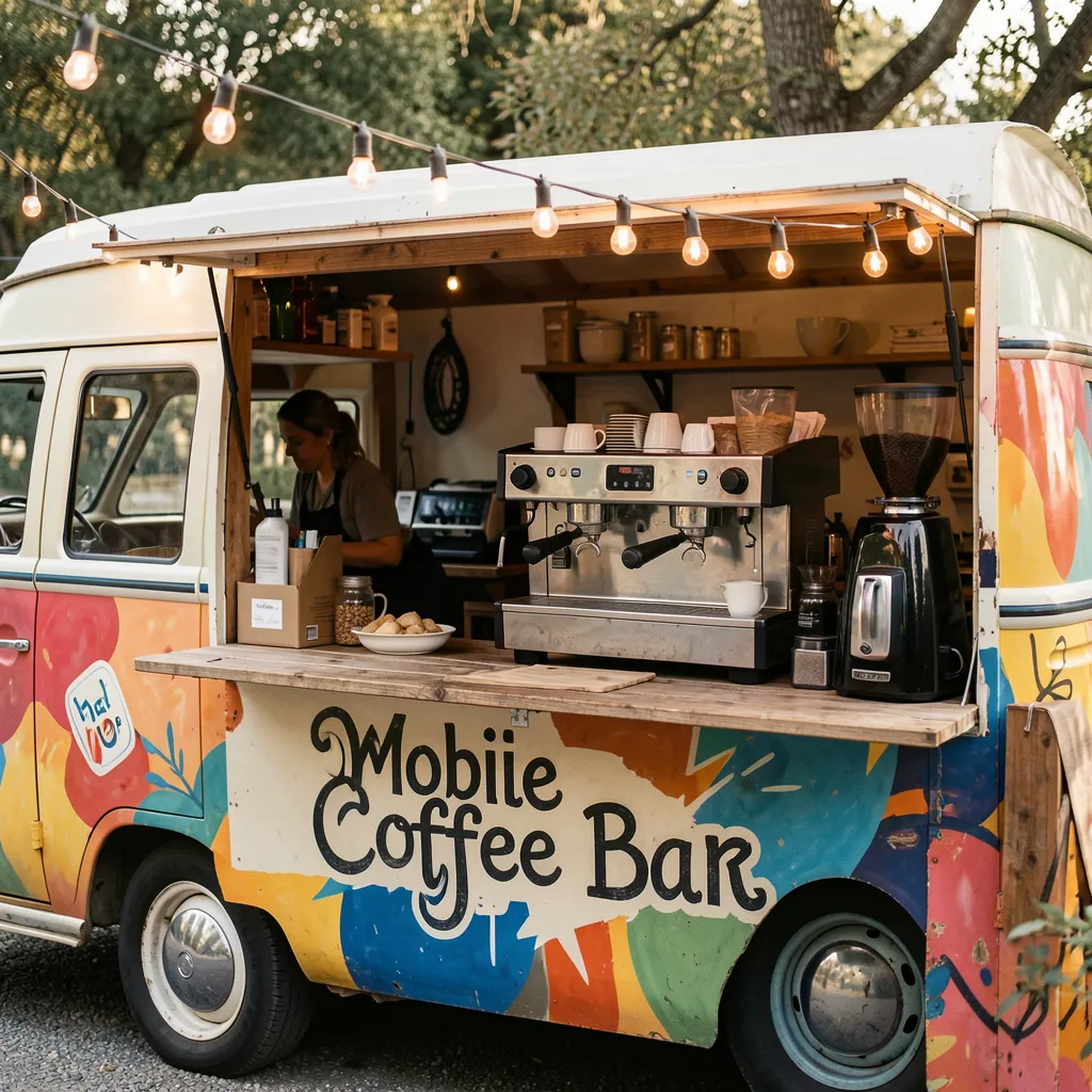 Entstehung der mobilen Kaffeebar